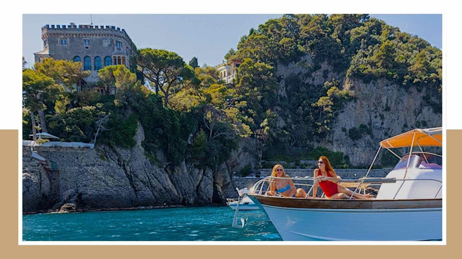 Boat Tour in Paraggi - Under the Castle of Paraggi (Portofino)