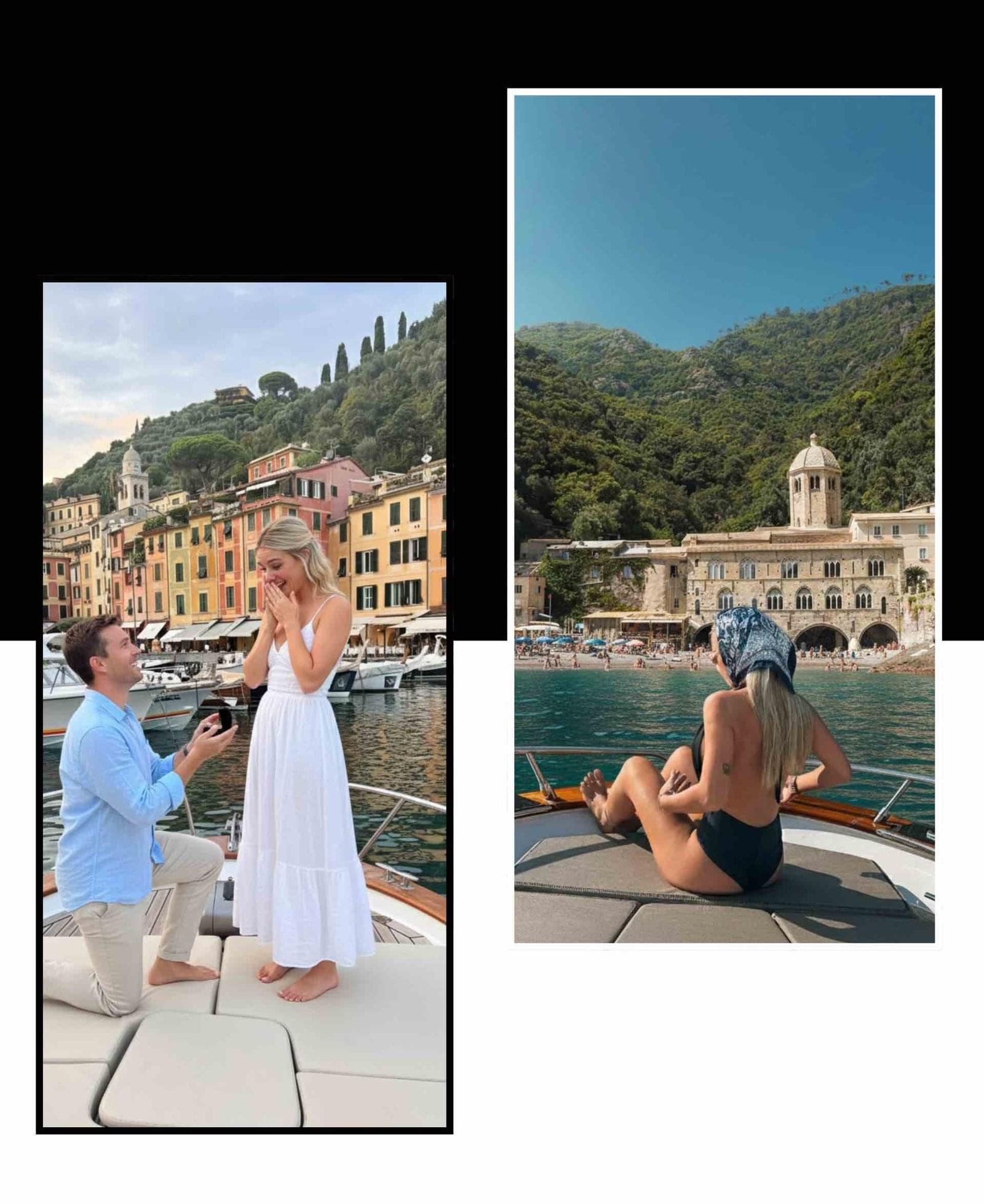 Private Boat Tour in Portofino with Proposal On a Boat